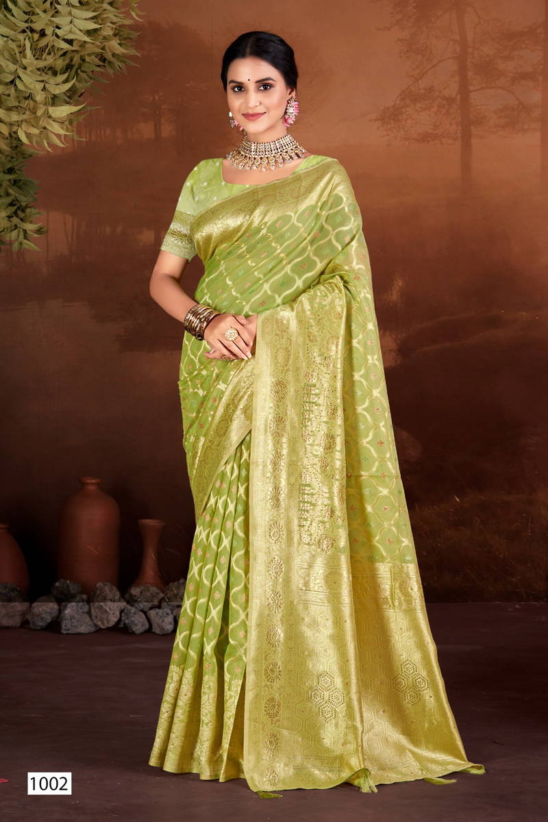 Sakshi Swarovski Vol 03 By Saroj Linen Cotton Designer Sarees Suppliers In India